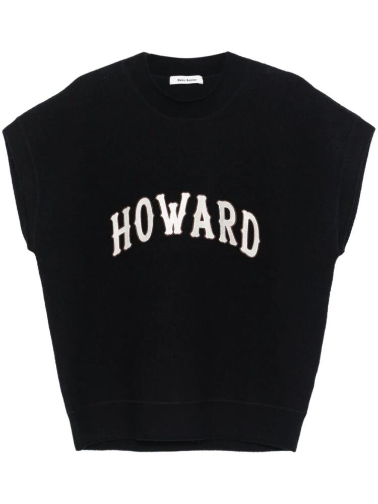 Wales Bonner Howard sweater - Blue Cover