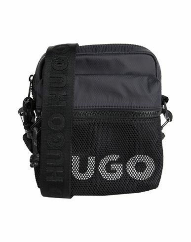 Hugo Man Cross-body bag Black Polyamide Cover