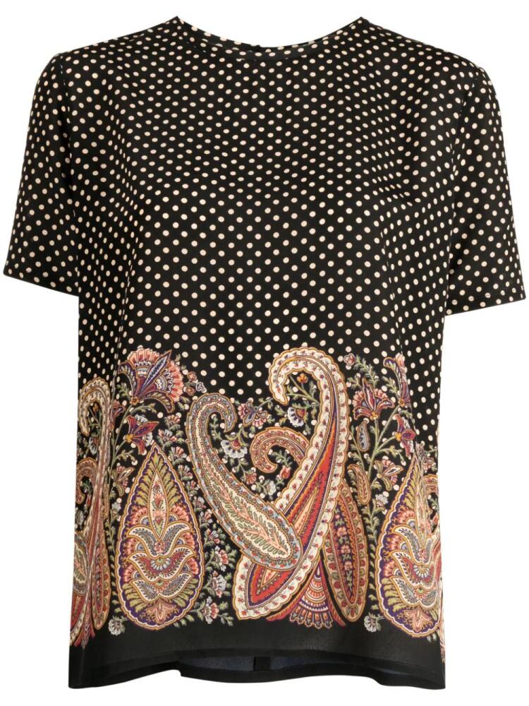 ETRO paisley-print silk blouse - Multicolour Cover