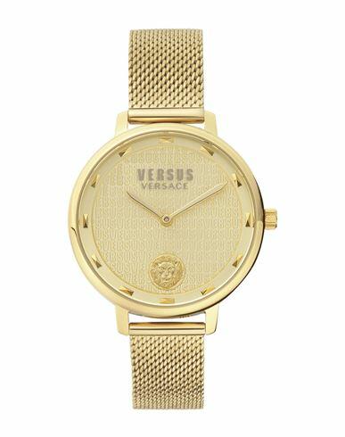 Versus Versace La Villette Bracelet Watch Woman Wrist watch Gold Stainless Steel Cover