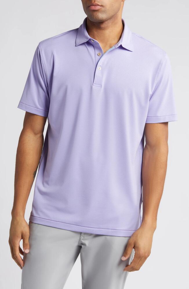 Peter Millar Jubilee Performance Golf Polo in Dragonfly Cover