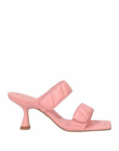 Lola Cruz Woman Sandals Pink Leather Cover