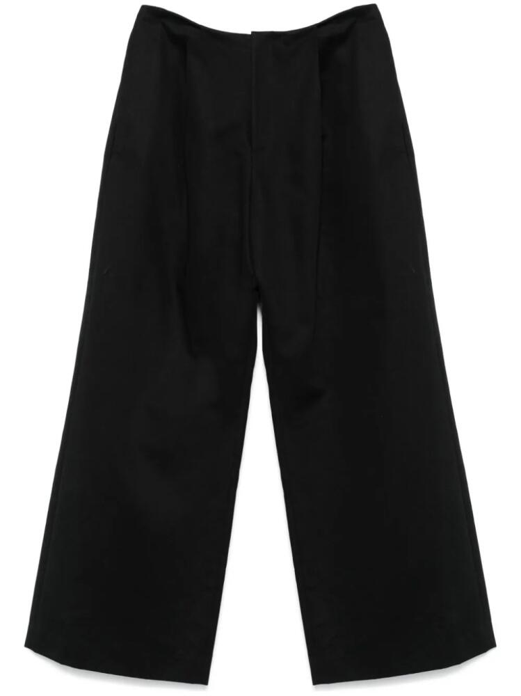 AARON ESH pleated trousers - Black Cover