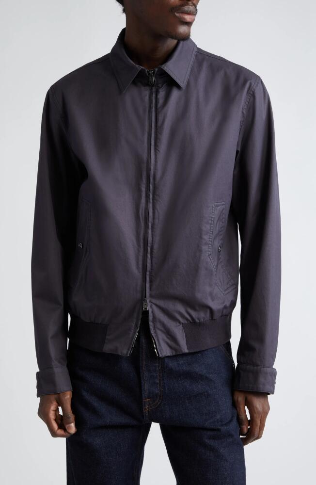 Herno Tigri Cotton Bomber Jacket in 9200 Navy Cover