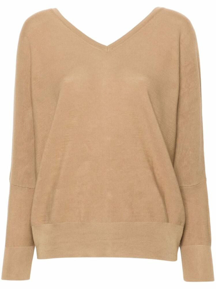 Ba&Sh Elsy batwing-sleeve jumper - Brown Cover