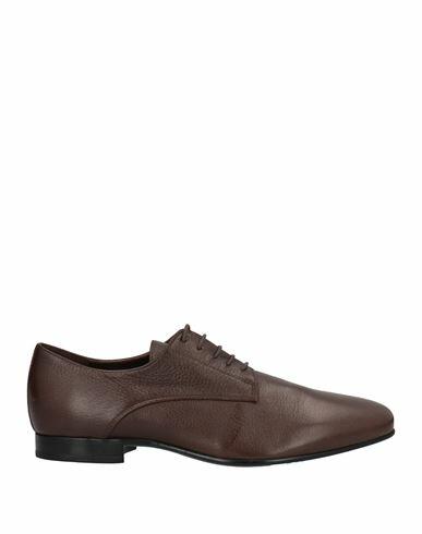 Loriblu Man Lace-up shoes Brown Calfskin Cover