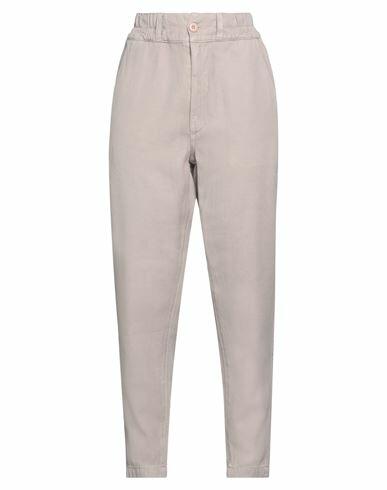 Amo Woman Pants Dove grey Tencel, Cotton Cover