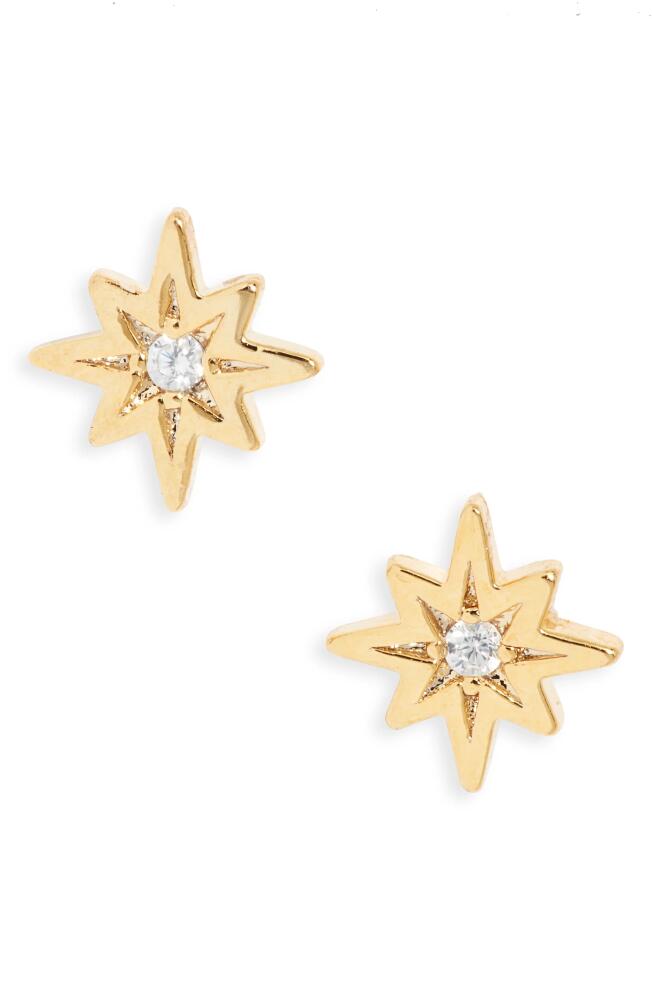 Estella Bartlett North Star Stud Earrings in Gold Cover