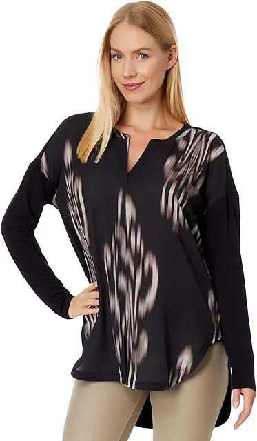 Lysse Millie Printed Top (Out Of Focus) Women's Clothing Cover