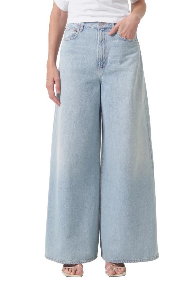 AGOLDE Nolan High Waist Wide Leg Jeans in Encounter Cover