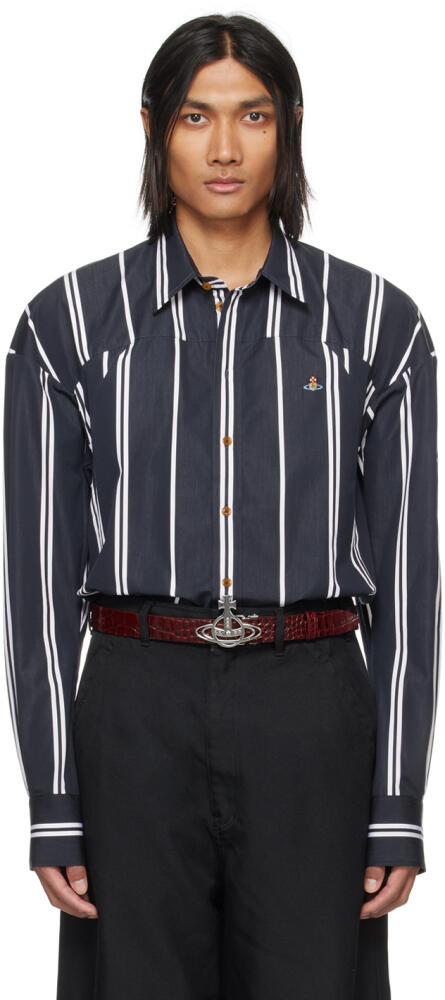 Vivienne Westwood Black Striped Shirt Cover