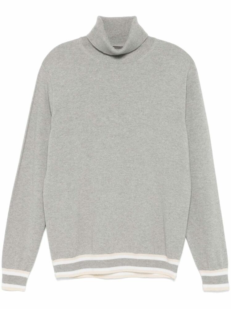 Peserico roll-neck sweater - Grey Cover