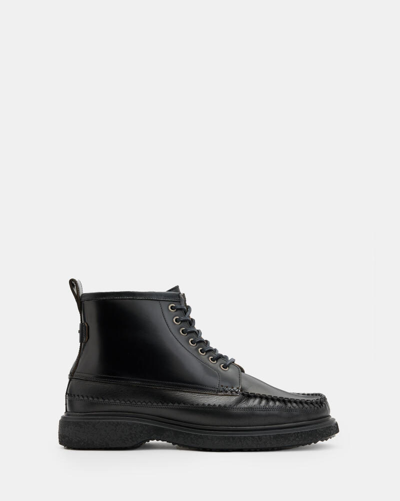 AllSaints Gibbs Moccasin Leather Boots Cover