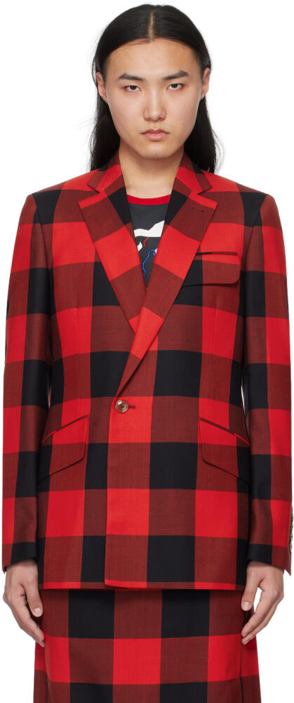 Vivienne Westwood Red & Black Raf Blazer Cover