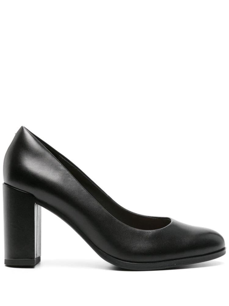 Clarks Freva 85mm leather pumps - Black Cover