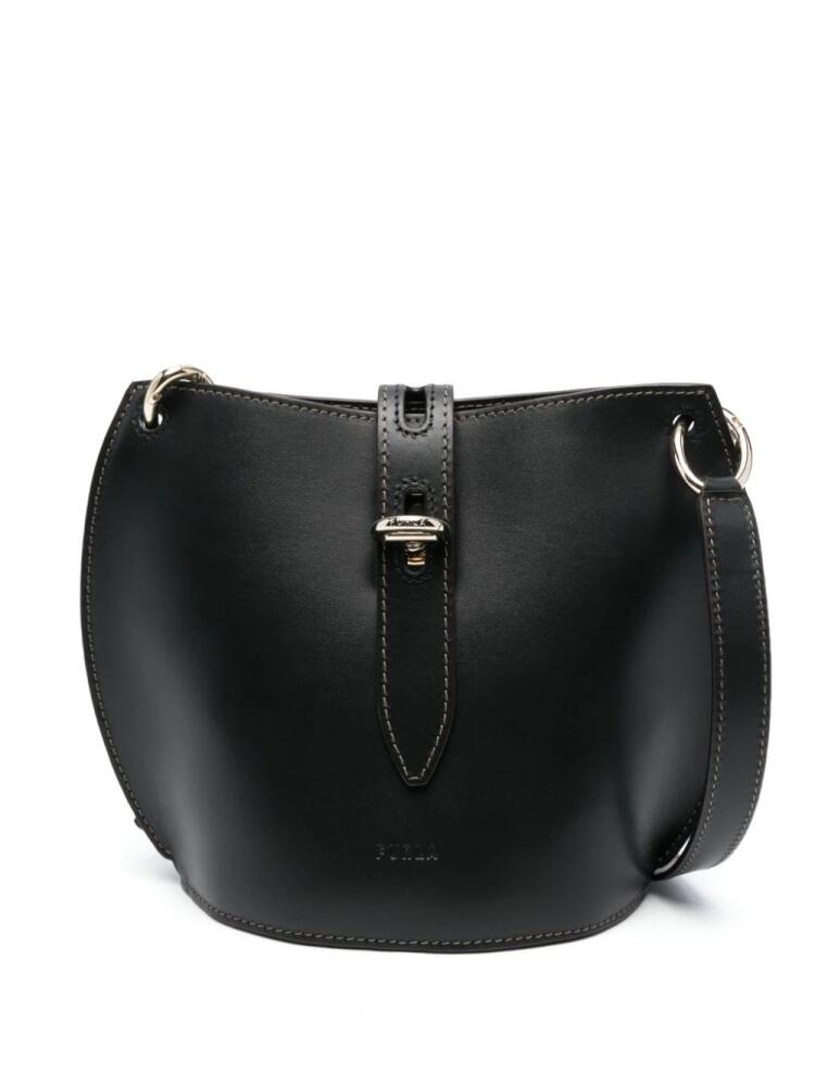 Furla Unica leather satchel bag - Black Cover