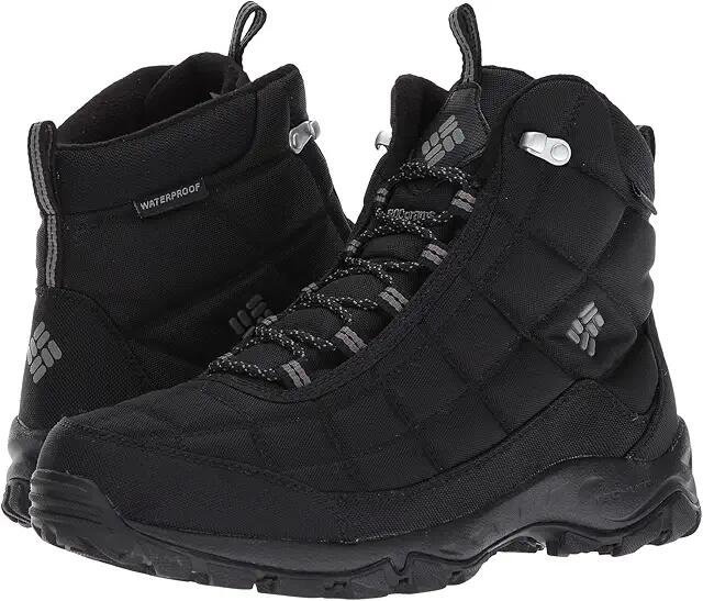 Columbia Firecamp Boot (Black/City Grey 1) Men's Boots Cover