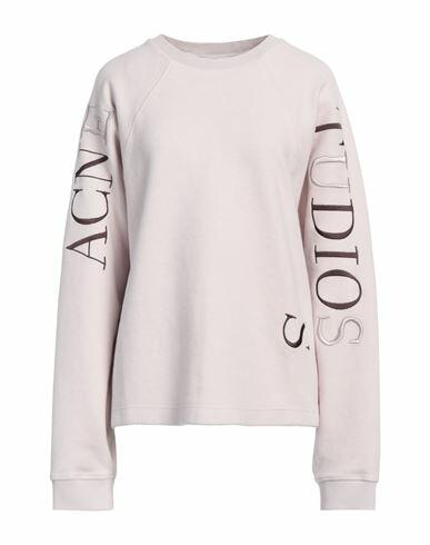 Acne Studios Woman Sweatshirt Blush Cotton Cover