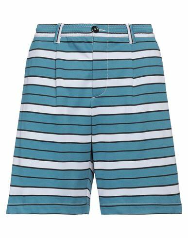 Marni Man Shorts & Bermuda Shorts Pastel blue Polyamide, Elastane Cover