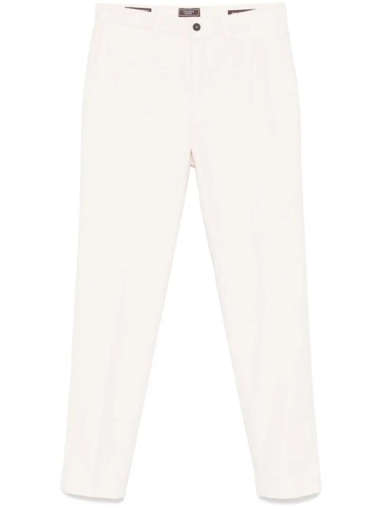 Peserico corduroy chino pants - White Cover