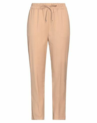 Blumarine Woman Pants Sand Polyester, Viscose, Elastane Cover