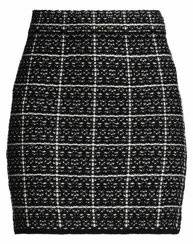 Vero Moda Woman Mini skirt Black Acrylic, Nylon Cover