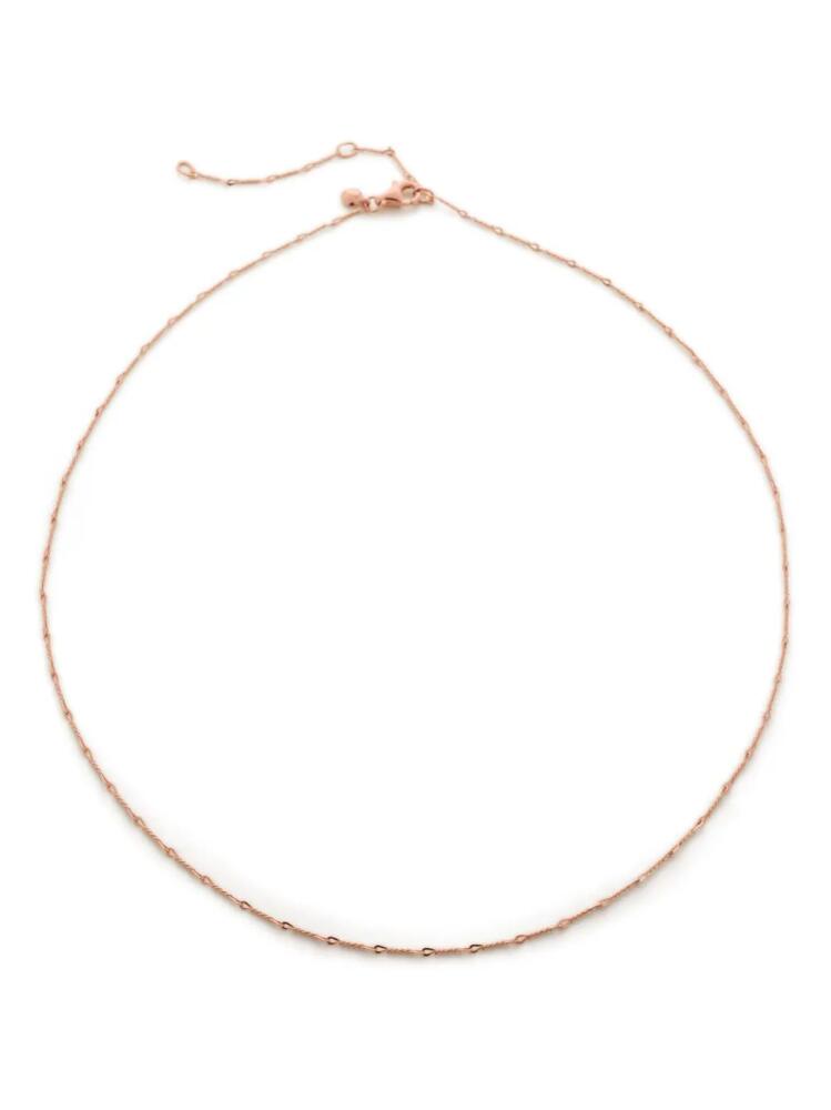 Monica Vinader cable-link chain necklace - Pink Cover