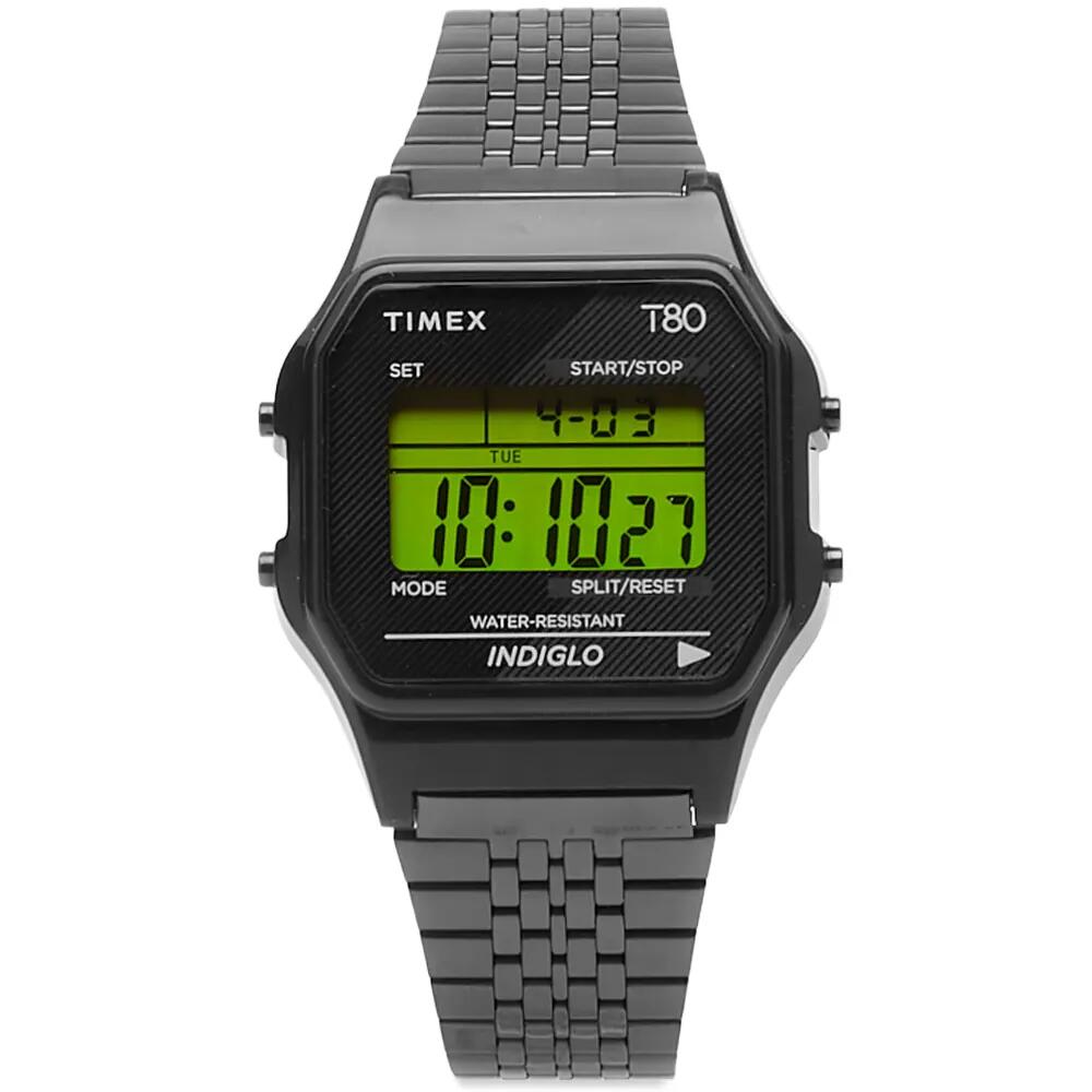 Timex Men's Archive T80 Digital Watch in Black Cover