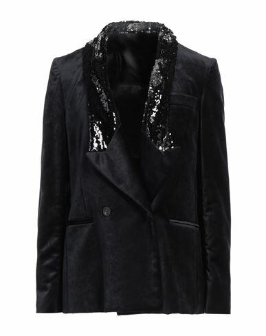 Golden Goose Woman Blazer Black Cotton, Viscose, Polyester Cover