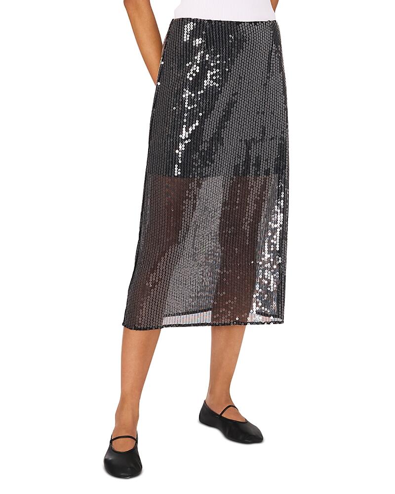 1.state Sequin Midi Skirt Cover