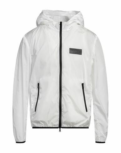 Low Brand Man Jacket White Polyamide Cover