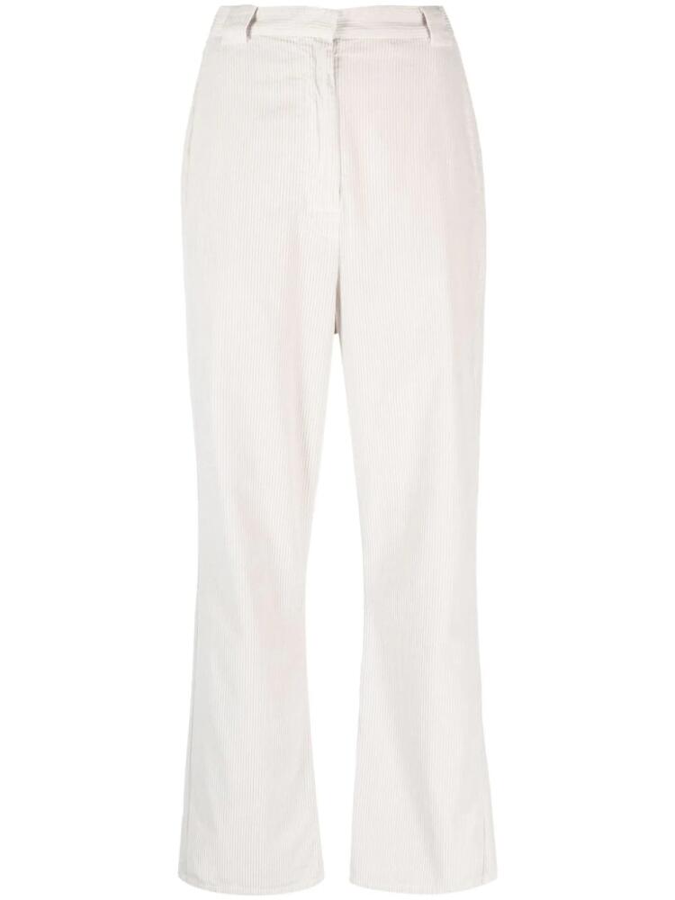 Kristensen Du Nord straight-leg corduroy trousers - Neutrals Cover