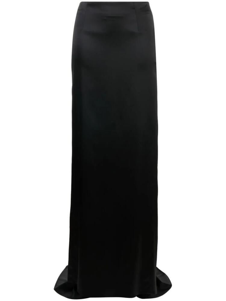 Balenciaga floor-length maxi skirt - Black Cover