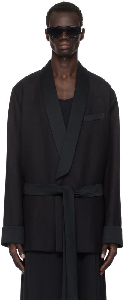 AMIRI Black Smoking Jacket Cover