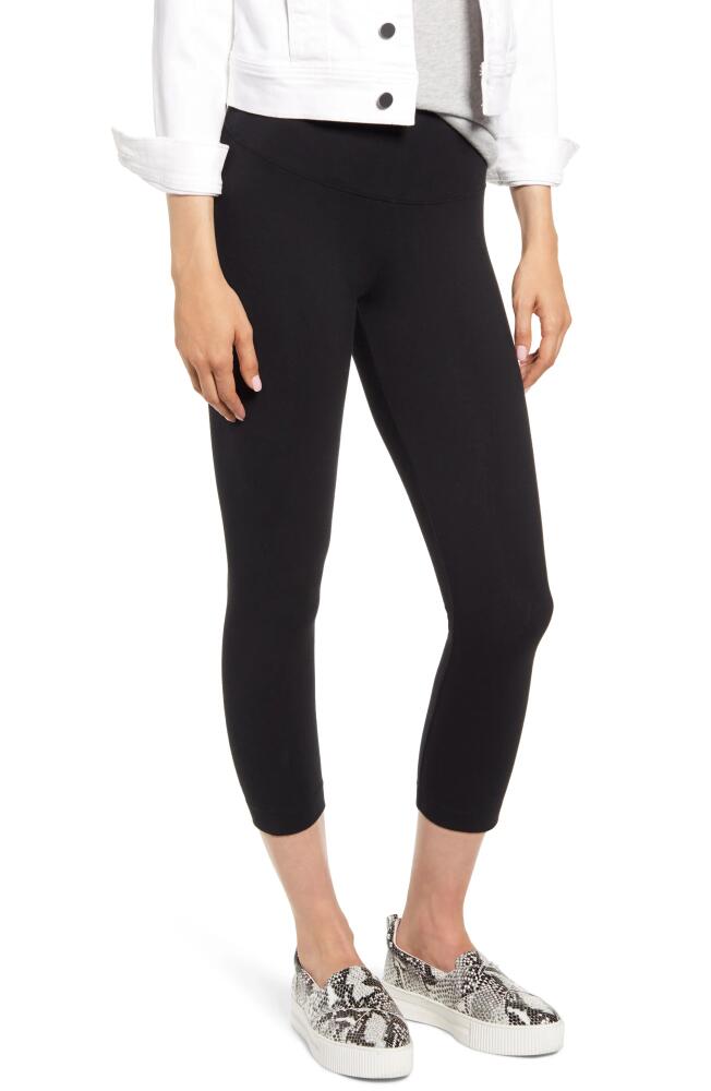 Lyssé Flattering Crop Leggings in Black Cover