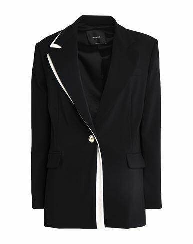 Pinko Woman Blazer Black Polyester, Elastane Cover