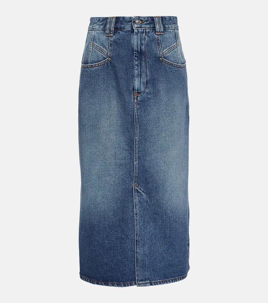 Isabel Marant Dipoma denim midi skirt Cover