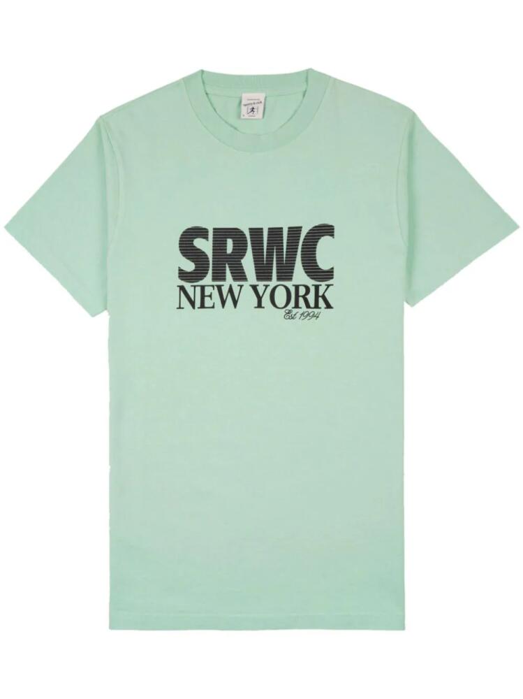 Sporty & Rich SRWC 94 cotton T-shirt - Green Cover