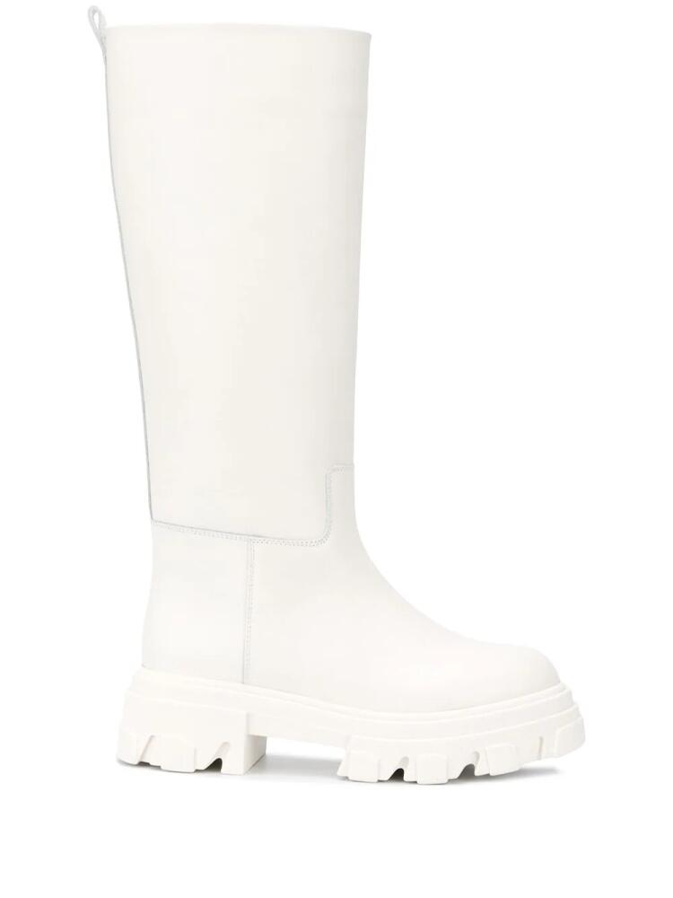 GIABORGHINI x Pernille Teisbaek Tubular boots - White Cover