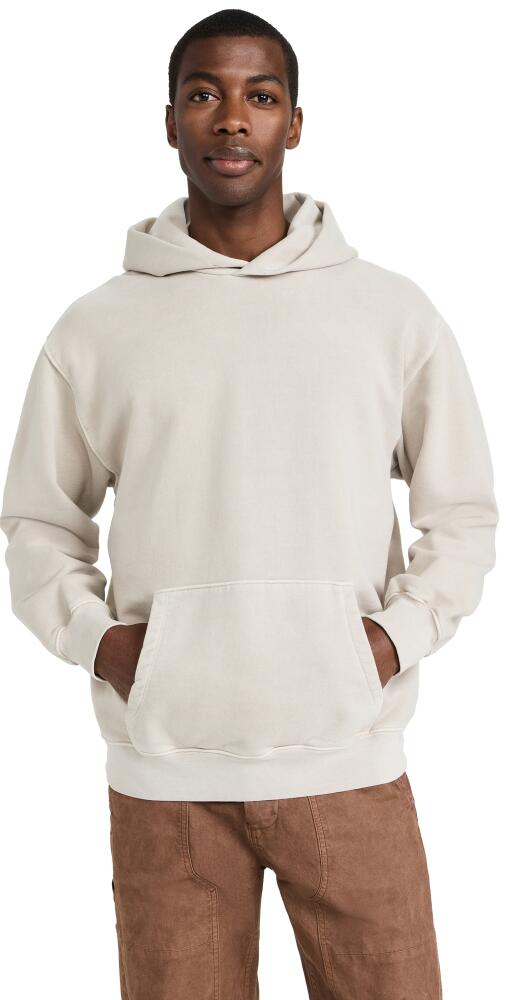 Madewell Brushed Terry Hoodie Sweatshirt Bleached Canvas Cover