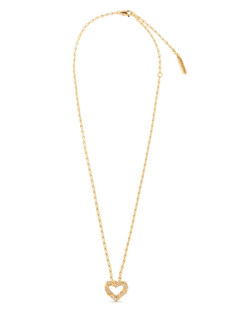 Lanvin heart-pendant chain necklace - Gold Cover