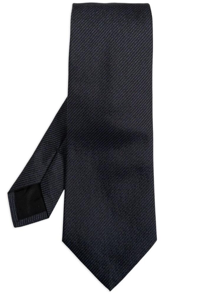 Lanvin pointed tip tie - Blue Cover