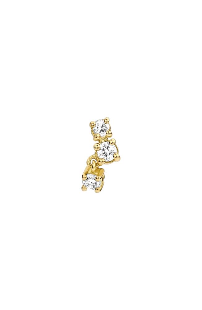 Kimai Lab Grown Diamond Stud Earrings in Yellow Gold Cover