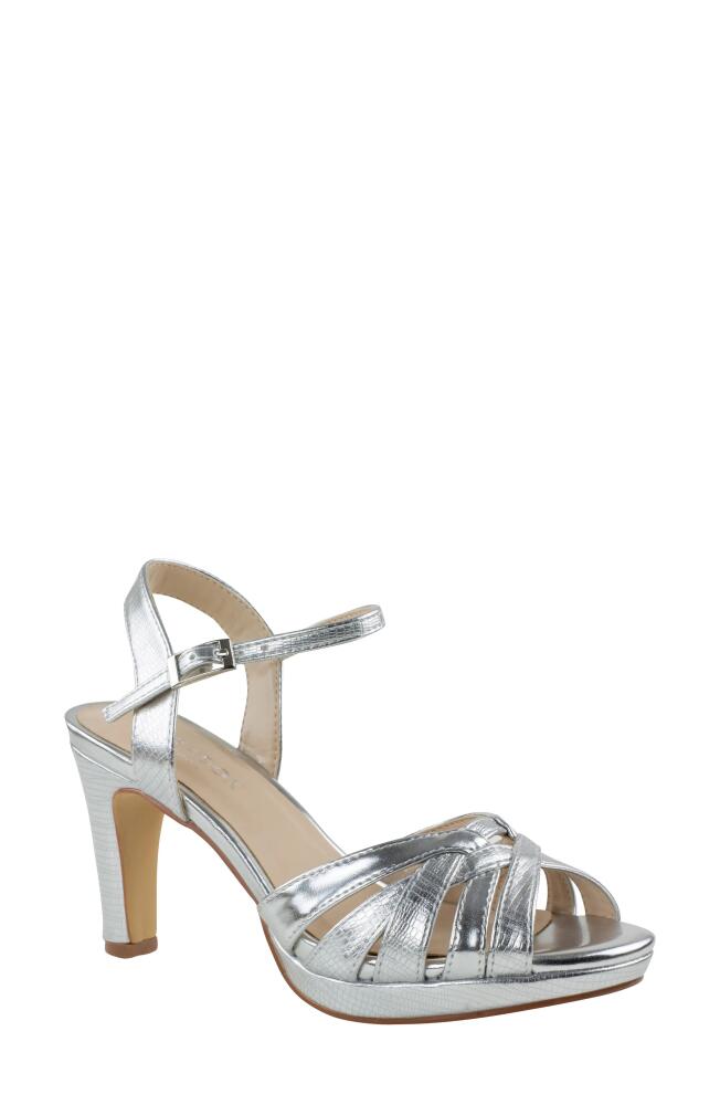 Paradox London Pink Elanor Sandal in Silver Cover