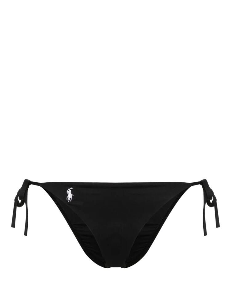 Polo Ralph Lauren Polo-Pony-motif bikini bottom - Black Cover