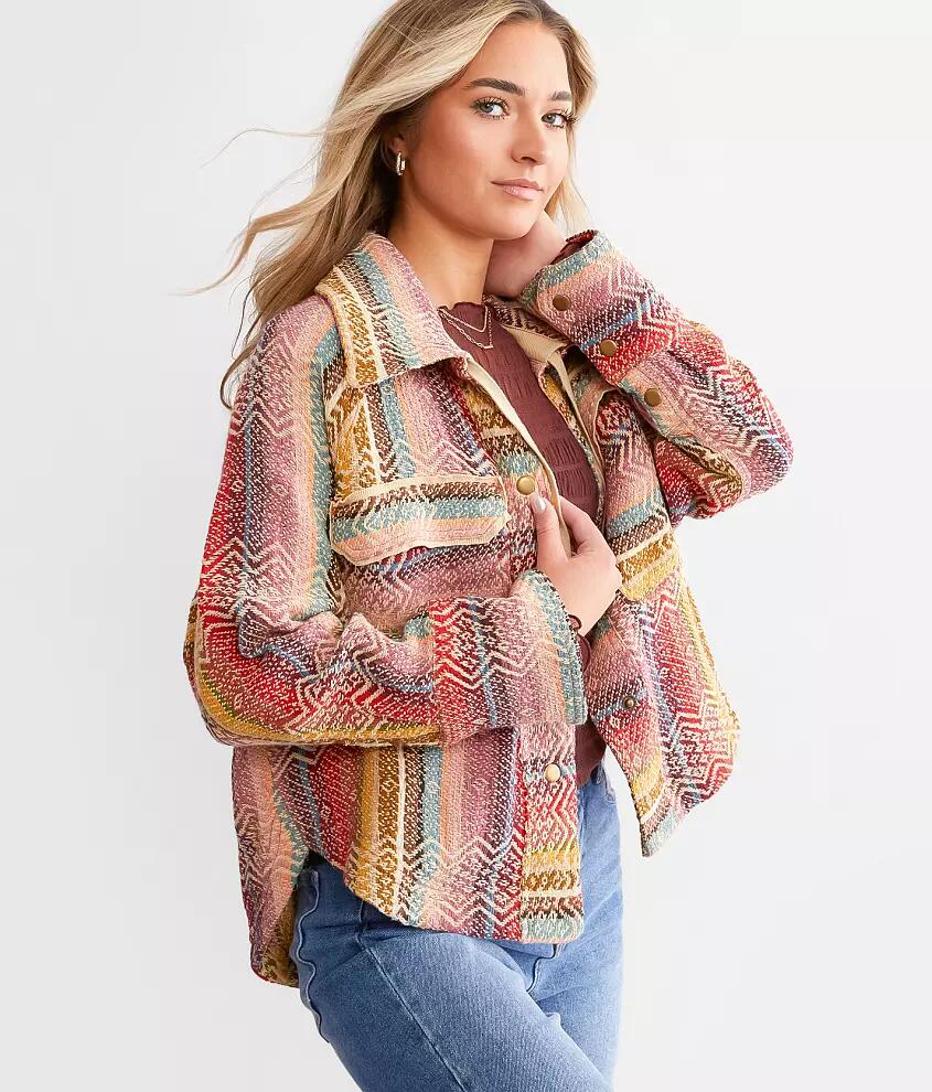 Free People Rainbow Rays Jacket Cover