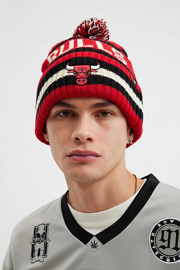 '47 Brand Chicago Bulls Bering Cuffed Beanie in Red Cover