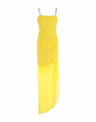 Anna Molinari Woman Maxi dress Yellow Polyester Cover