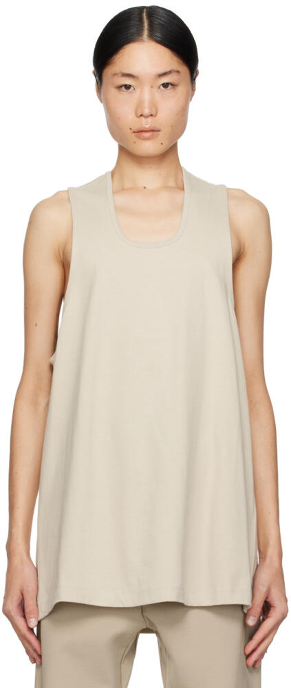 Fear of God Taupe Scoop Neck Tank Top Cover