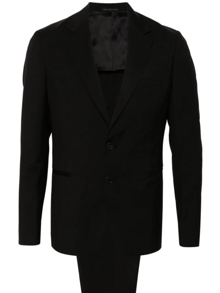 Low Brand single-breasted virgin-wool suit - Black Cover